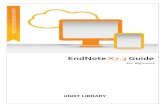 EndNote X7.3 Guide(201507)