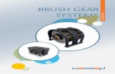Mersen Brush Gear Systems for Hydro/Nuclear