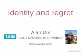 Identity and Regret