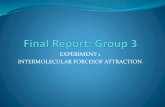 CHM023L - B06 Final Report Group 3 Experiment 1 (Intermolecular Forces Of Attraction)