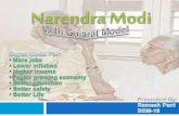 The gujarat model with Narendra Modi