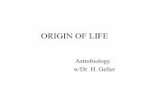 Origin & evolution of life on earth