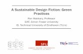 A Sustainable Design Fiction: Green Practices