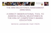 Mini-MAS-a direct observation tool in the era of competency based education