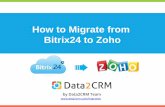 Bitrix24 to Zoho: Easy-to-Follow Guidelines