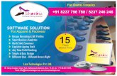 Brochure: ShoeBiz - Footwear Billing Software By Liza Technologies Pvt Ltd