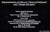 Representation of Africa in "Things Fall Apart" and "Heart of Darkness"