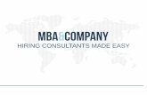 MBA & Company - Expertise On Demand