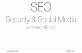SEO, Security and Social Media with WordPress