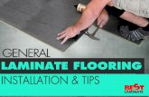 General Laminate Flooring Installation and Tips