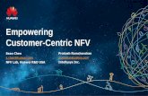 Empowering Customer Centric NFV - by Sean Chen @ Openstack Summit Paris 2014