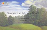 Georgia Habitats Piedmont