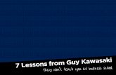 7 lessons from guy kawasaki