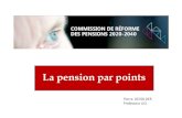 La pension par points - Conférence de presse Itinera - Pierre Devolder