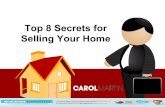 Top 8 secrets for selling your home