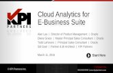 Cloud Analytics for E-Business Suite