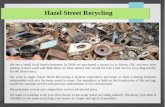 Hazel Street Scrap Metal Recycling