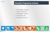 Innovation Programmes at bwcon