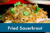 Fried Sauerkraut