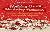 Holiday Email Marketing Playbook
