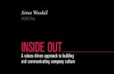 Inside Out: A values-driven approach to building and communicating company culture