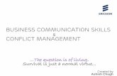 Conflict Management using Communication skills