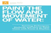 Water painting-techniques