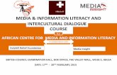 Pictures from the media & information literacy and intercultural dialogue (milid) programme organised by the african centre for media & information literacy (africmil)
