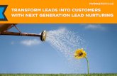 E-book: Trasnform Leads into Customers w/ NextGen Lead Nurturing