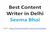Content Writer In Delhi