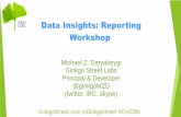 CiviCRM Reporting Workshop: Practice and Application