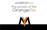 OrangeTie, the symbol of Ambition 2.0
