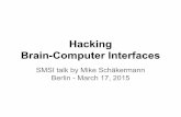 Hacking Brain Computer Interfaces