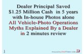 Auto Dealers In house Photos Myths Explained