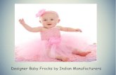 Designer Baby Frocks by Indian Manufacturers