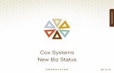 Cox systems new biz status