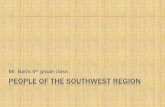 People of the southwest region