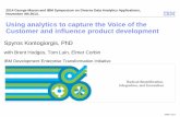 Analytics for the Voice of the Customer - SK