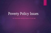 Poverty Policy Issues