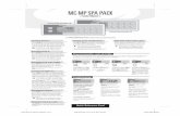 Mc mp spa pack quick reference card