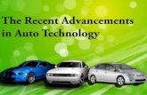 The Recent Advancements in Auto Technology
