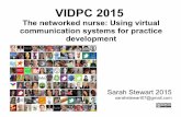 The networked nurse: Using virtual communication systems for practice development