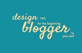 Simple Design tips for beginning bloggers