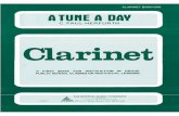 A tune a day for clarinet   book 1