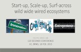 120": Start-up, Scale-up, Surf-across Wild Wide Wired Ecosystems
