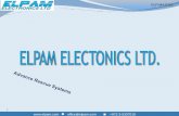 Elpam Electronics Ltd. Company Presentation