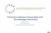 Library Science Talk: Tensions between copyright and knowledge discovery