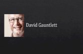 David Gauntlett & Al Gore Presentation