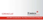 CFO ERP Considerations: Cloud, On-Premise, and Beyond - Emtec, Inc.