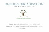 Oneness Organisation - lucknow